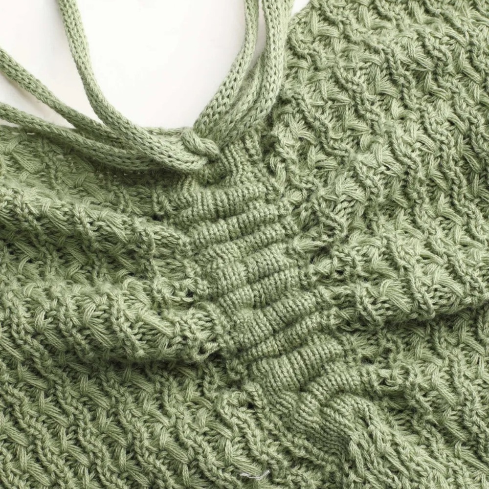 Plus Knit Crop Top - Picture 3 of 4